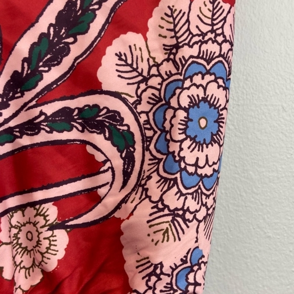 NWT FREE PEOPLE Handerkerchief Tie Back Satin Bodysuit Onesie, sz Small - Picture 5 of 9